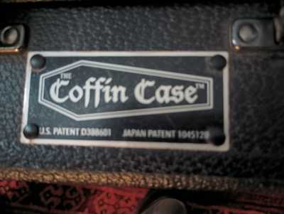 COFFIN GUITAR  CASE, View more