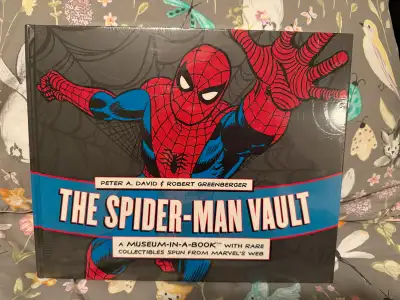 The Spider-Man Vault – Brand New, Sealed Collector’s Book, View more