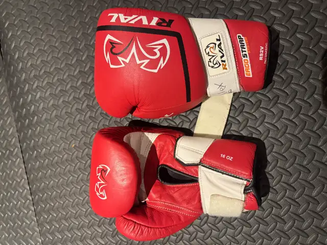 Rival RS2V Pro Sparring Boxing Gloves – 16 oz – $80