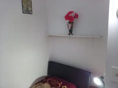 Small furnished room for a female for rent at 500.00. Share the kitchen and the washroom. To discuss...