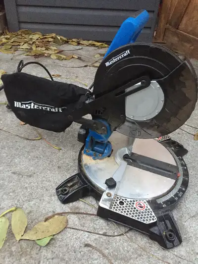8 1/4 inch craftsman compound miter mitre saw single bevel $70, View more