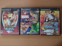 3 ps2 fighting games