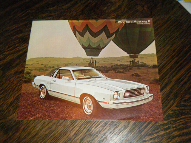 1977 Ford Mustang II Car Sale Brochure in Other in Oakville / Halton Region
