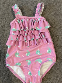 Baby girl bathing suit size 9-12