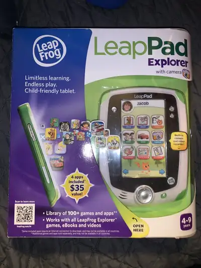 Leap Frog Leapfrog LeapPad Explorer Green Kids Toy Tablet New Sealed. 10