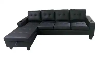 Brand New leather 4 seater sofa, View more