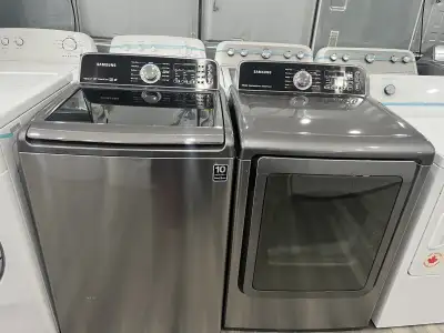 WOW!! Samsung top LAOD washer electric dryer set , View more