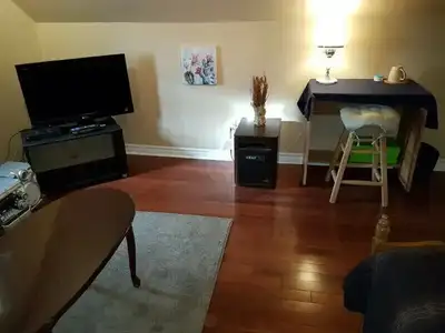 Furn. Suite, H. Hot Wtr, Flat TV, Pkg. & Lndry, WiFi & OWN Bath