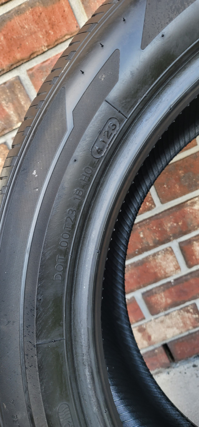 Good used Hankook Kinergy GT tires 235 50 19 99H in Tires & Rims in Calgary - Image 3