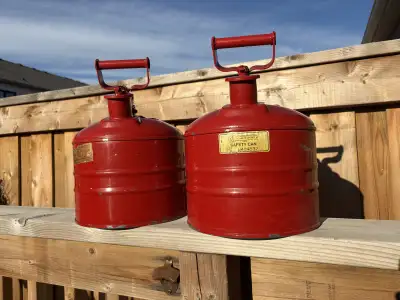 Antique 1 Gallon Gas/Oil Can – Vintage Garage & Collector Piece, View more