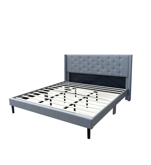 BNiB modern platform bed, twin, double, queen and king available in Beds & Mattresses in Chilliwack - Image 3