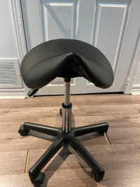 Hydraulic stool Swivel Saddle chair