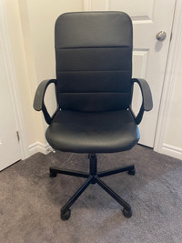 Black swivel chair (IKEA)