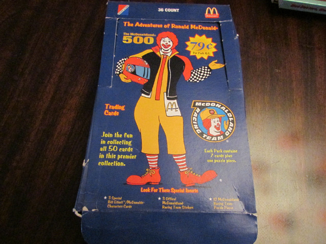 34 UNOPENED PACKS 1996 The Adventures of Ronald McDonald’s Cards in Arts & Collectibles in Peterborough