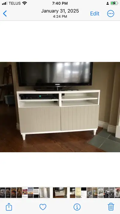 IKEA entertainment unit AND Samsung tv., View more