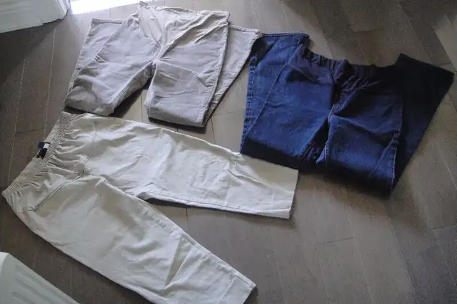 Maternity Tummi Dress Pants ~ Black Stripe ~ XS/TP in Women's - Maternity in Markham / York Region - Image 7