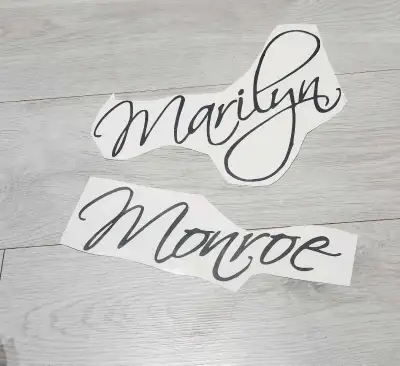 Marilyn Monroe Vinyl Wall Decal , View more