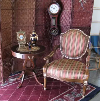 Bombay style Chair with table, View more