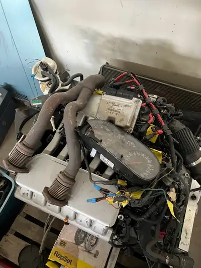 Bought it a couple years ago, was originally going to swap into a mk2 Jetta but it seems it has been...