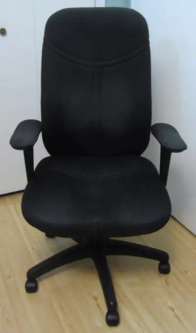 Office Chair, Breathable Fabric, High Back, Large Seat, View more