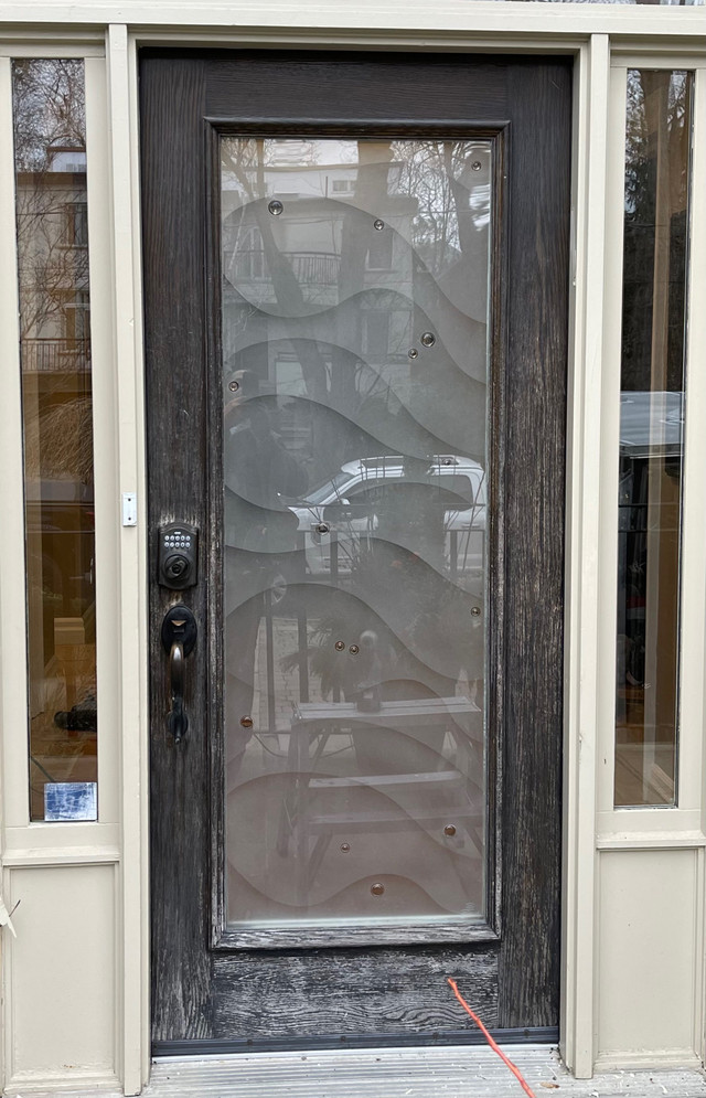 Wood Entry Door in Windows, Doors & Trim in Markham / York Region - Image 2