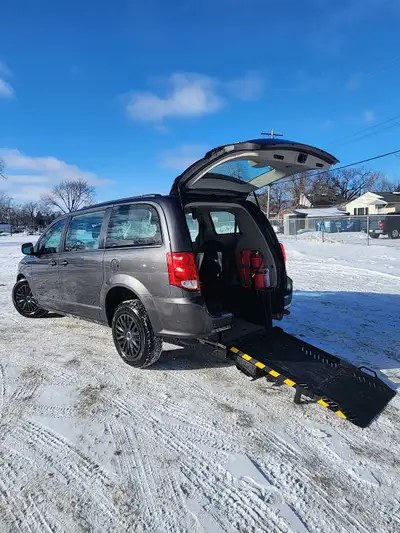Extremely clean 2019 Rear Entry Wheelchair Accessible Dodge Grand Caravan. Extremely versatile rear...