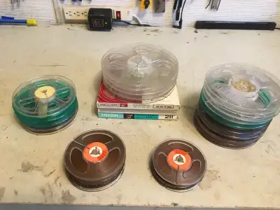 Reel to Reel tapes and empties, View more