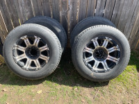 265/70/R18 tires & rims 