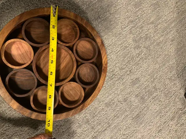 wood spice box with 9 compartments  in Storage & Organization in Mississauga / Peel Region - Image 7