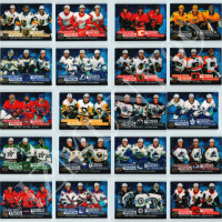 Cartes de hockey TIM HORTONS 2020-21 set complet des 20 Trios