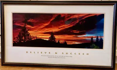 Successories Motivational 22”x38” Framed Artwork, View more