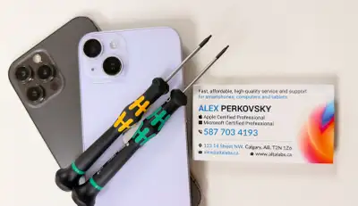 iPhone Screen Replacement by Certified Technician , View more