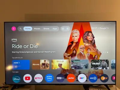 65" TCL 4K QLED Smart TV with GoogleTV, HDR - Model 65Q550G-CA, View more