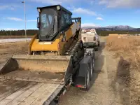 Skidsteer/excavator for hire!