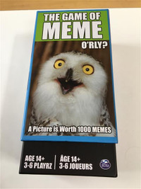 The Game of Meme card game