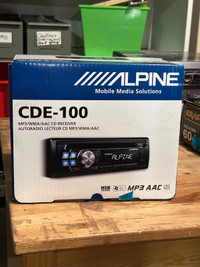 Alpine CDE-100 Car Radio/Stereo