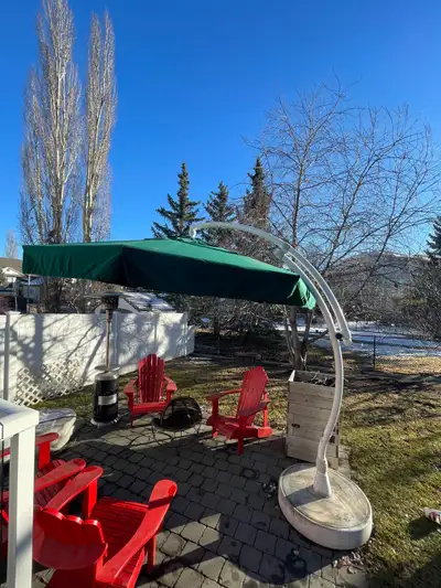 Backyard umbrella, View more