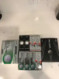 New golf balls 