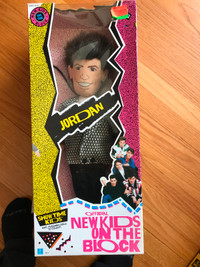 Jordan 1990 New Kids on the Block 18” plush doll in box