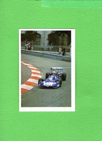 1978-79 FKS F1 GRAND PRIX MINI CARD FORMULA 1 ALAIN PROST RC
