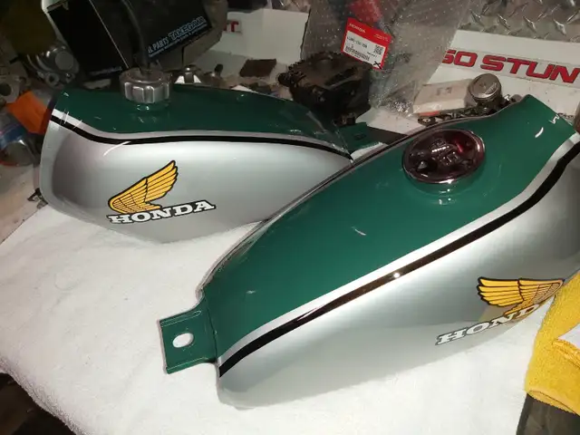 HONDA  GAS TANKS - z50 z50r ct70 crf50 in ATV Parts, Trailers & Accessories in Mississauga / Peel Region - Image 5