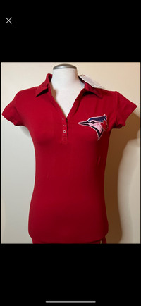 Toronto Blue Jays Baseball womens Large Shirt Official Licensed 