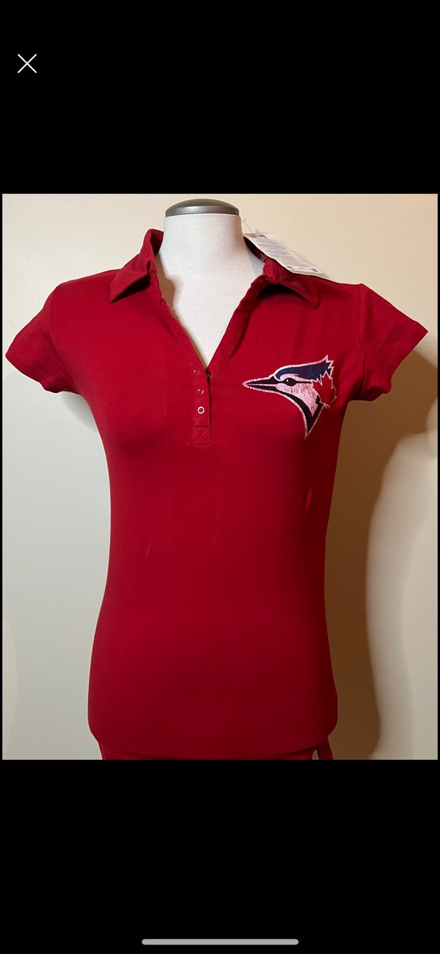 Toronto Blue Jays Baseball womens Large Shirt Official Licensed  in Women's - Tops & Outerwear in Kingston