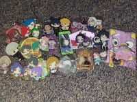 Mixed keychain and pin lot
