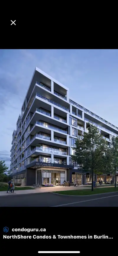 New build condo! Available for occupancy Dec 10, 2025. 1 bedroom plus flex den with built in Murphy...