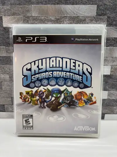 Get ready for an epic adventure with Activision's Skylanders Spyro's Adventure for the Playstation 3...