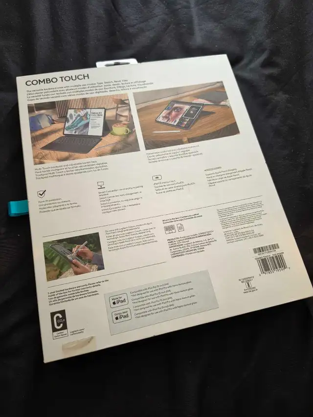Like New - iPad pro M4/M5 Logitech combo touch keyboard case555210945122816001