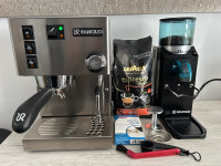 Espresso Machine |Rancillio Silvia V5 | Rocky Grinder 