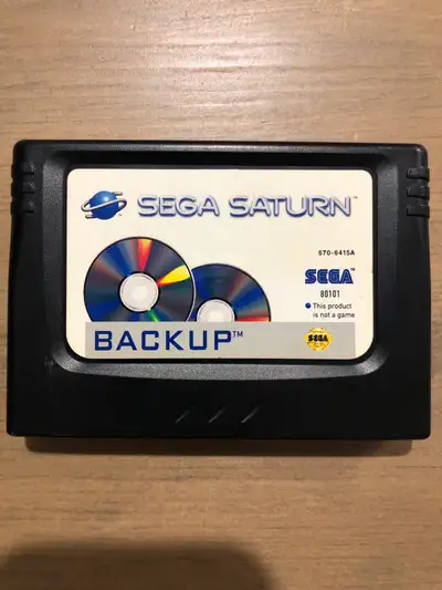 SEGA Saturn Backup Cartridge, View more