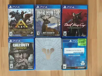 55 of 58 PS4 Video Games are left, View more